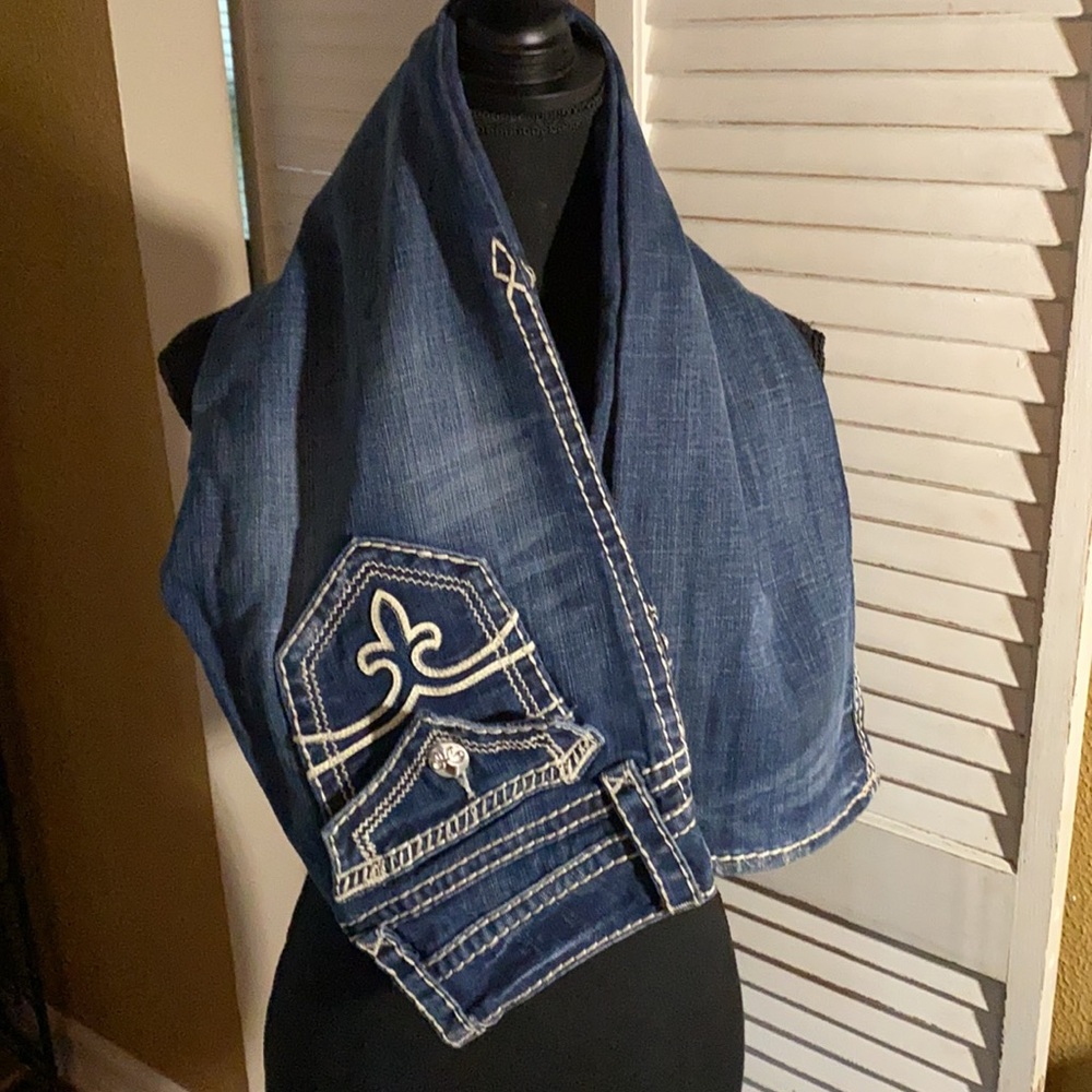 Rock Revival Jeans low rise. Only worn 2x